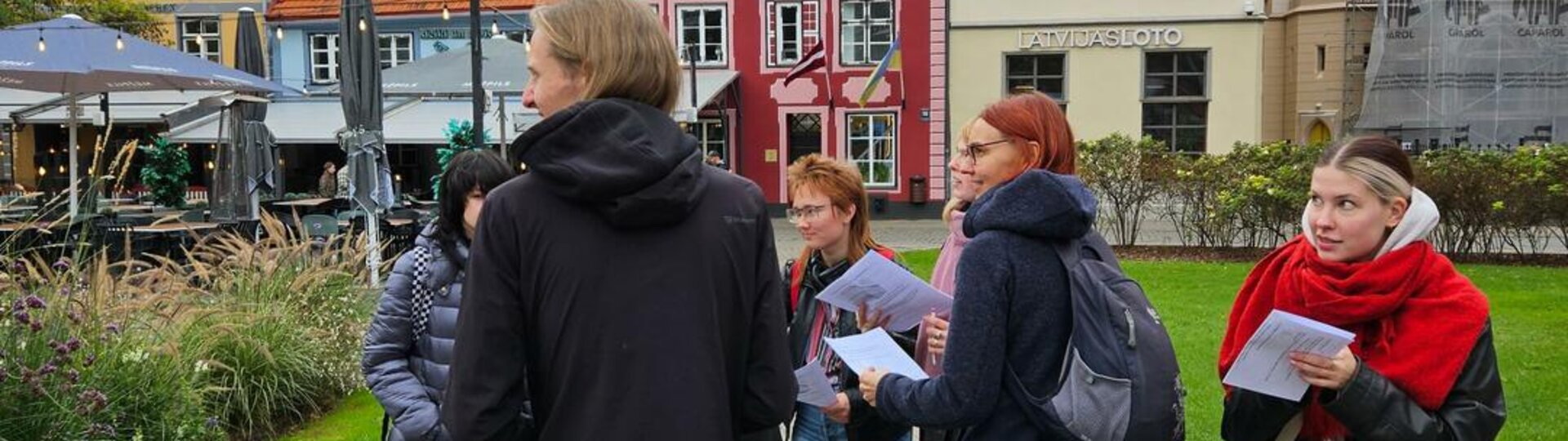 Läti ja Eesti üliõpilased Riias (3)