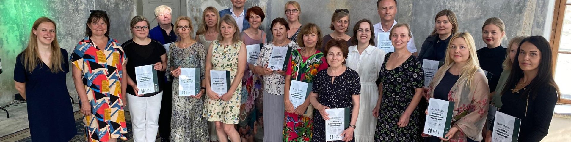Baltisaksa kultuuripärandi mikrokraadiprogrammi läbis 19 inimest