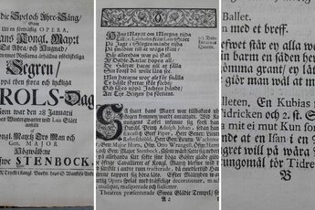 18. sajandi Rootsi näitekirjandus ja selle Eesti juured